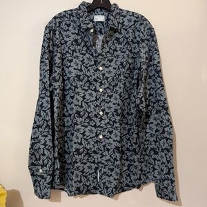 3 For $30 Frank & Oak Men's Long Sleeve button up shirt Size L/G EUC!